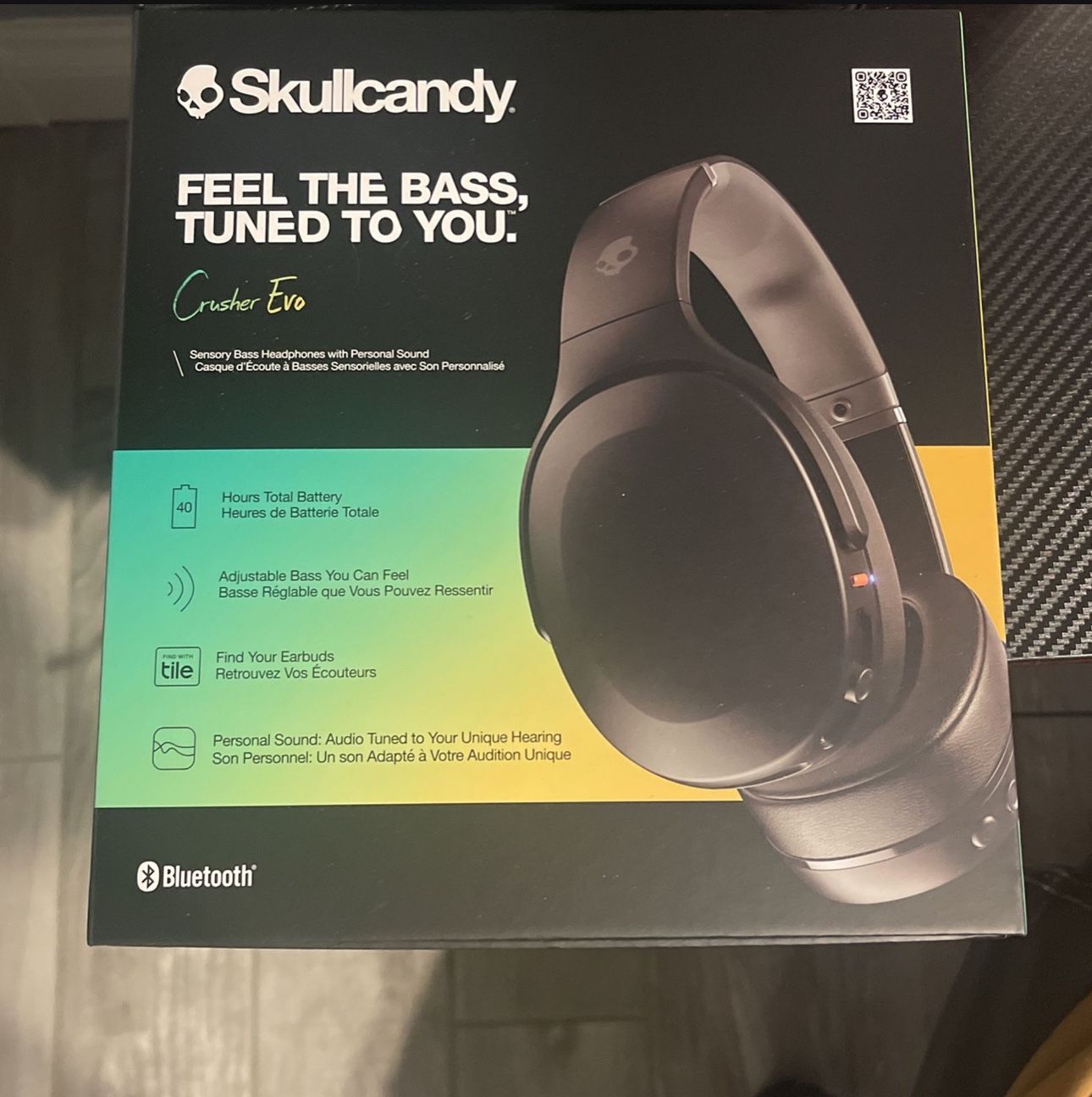 skull candy crusher evo gym headphones