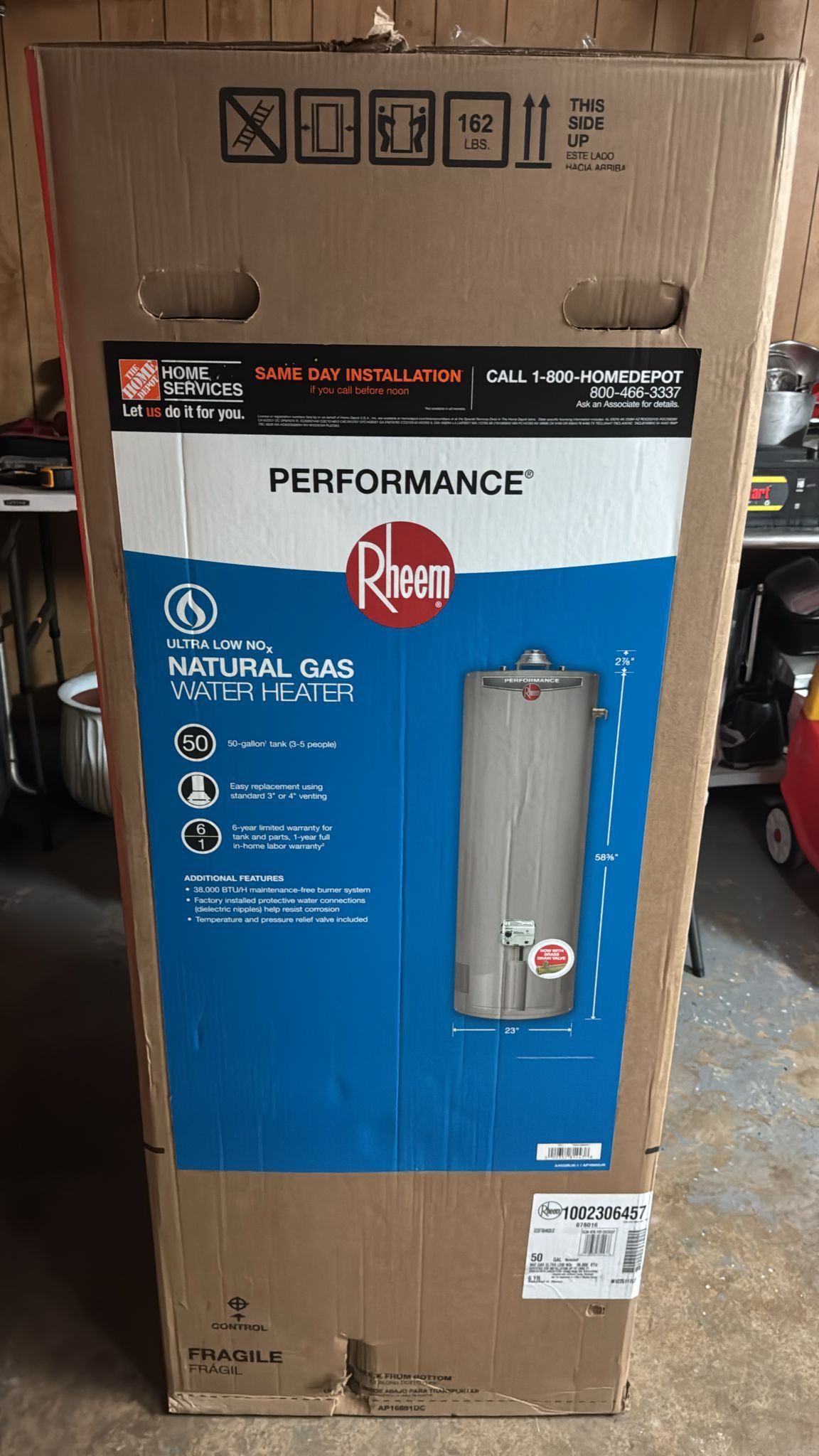 50 Gal Water Heater