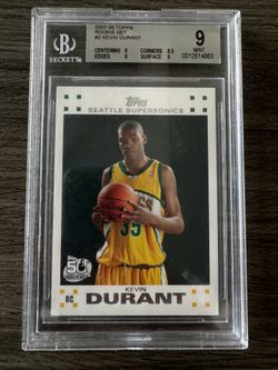 Kevin Durant Rookie Card BGS 9 – 2007-08 Topps Rookie Set