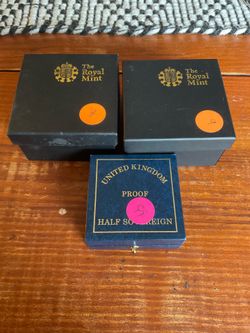 UK GOLD PROOF HALF SOVEREIGNS- PART 4