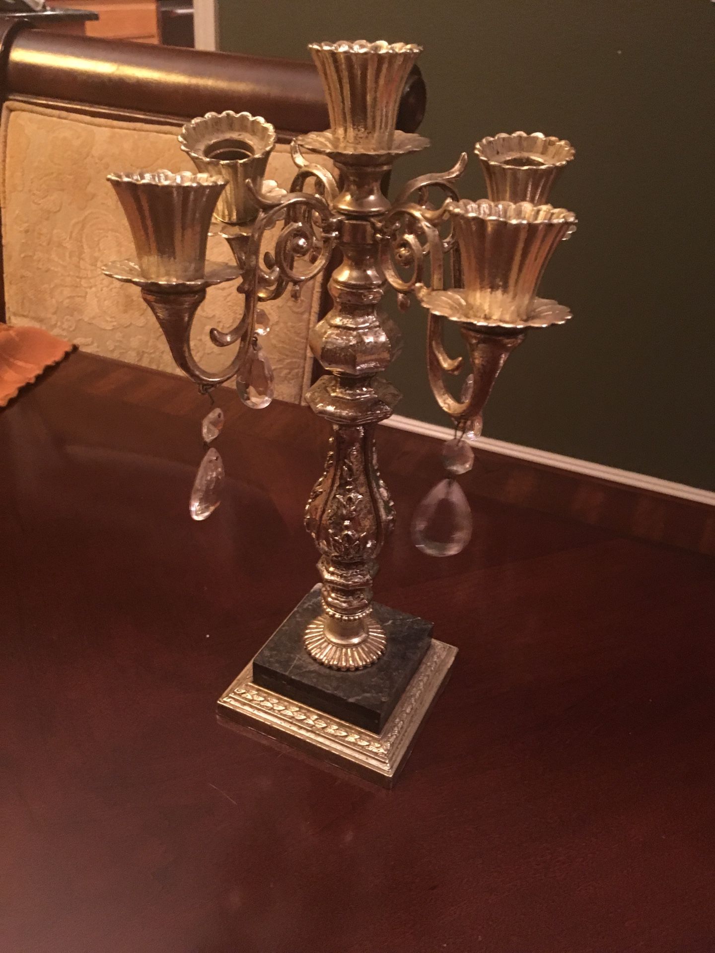 Gold Candelabra