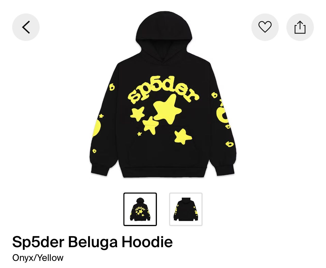 SP5DER HOODIE
