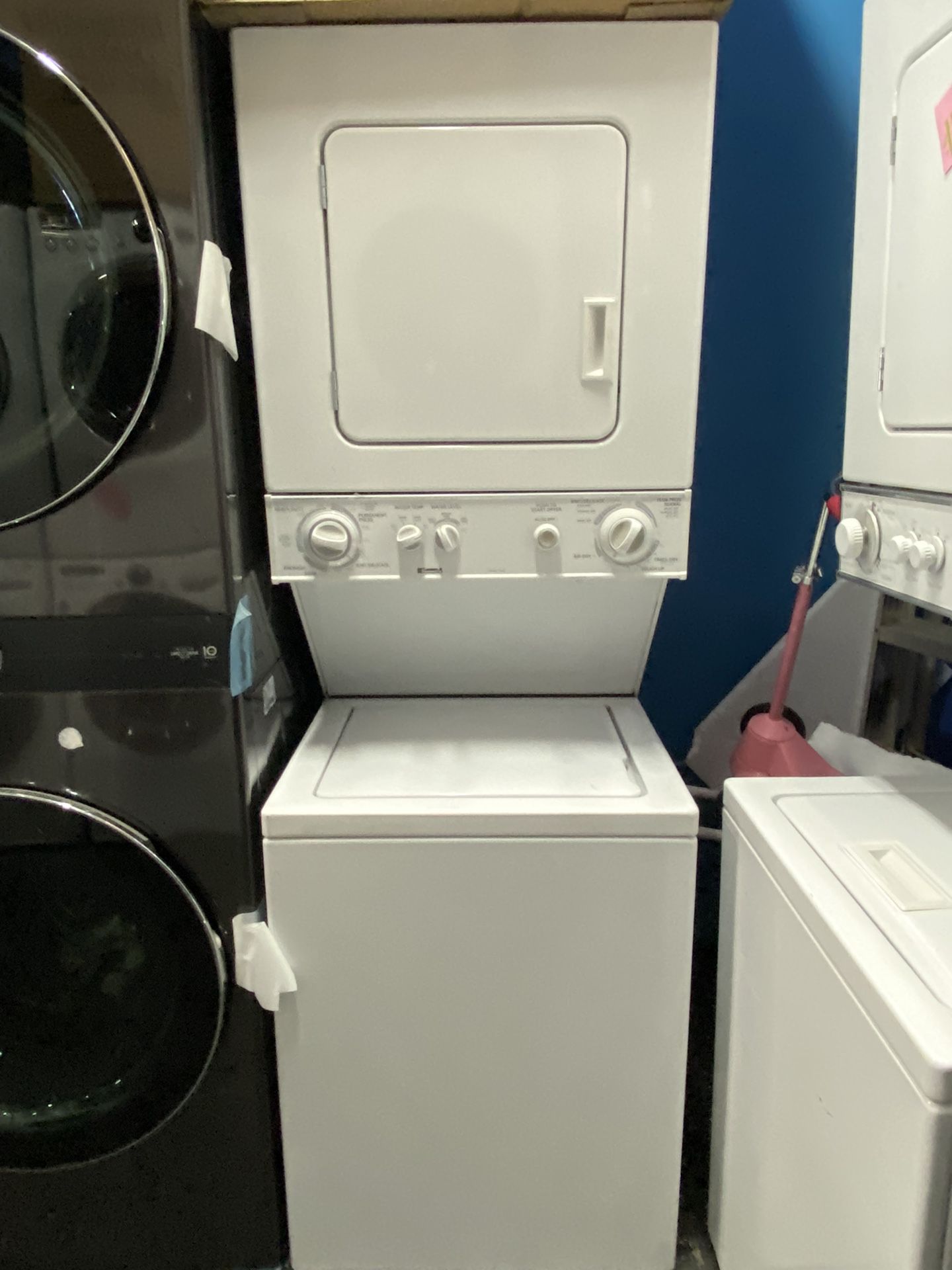 STACKABLE WASHER AND DRYER TOP LOAD WHITE KENMORE 24” Inch Width 