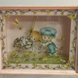 Vintage Hallmark Scene Setter Shadow Box just $5 xox