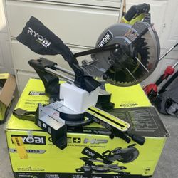 ONE+ HP 18V Brushless Cordless 10 in. Sliding Compound Miter Saw (Tool Only)