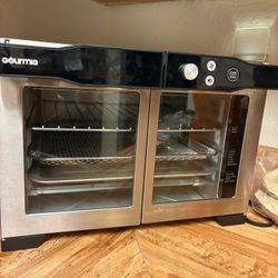 Gourmia French Door Toaster Oven Air Fryer  