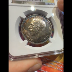 TONER 1927 PF63 Great Britain half cent proof TONER