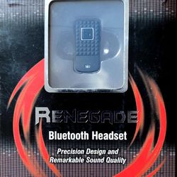 Renegade bluetooth headset.
