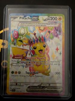 Surging Sparks Pikachu lot of 2