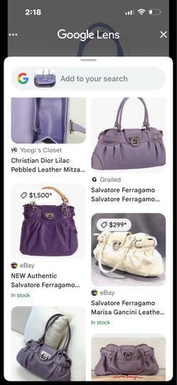 Salvatore Ferragamo leather bag