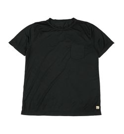 Vuori Tradewind Performance Shirt Mens Large L Black Stretch Pocket Tee Gym V109