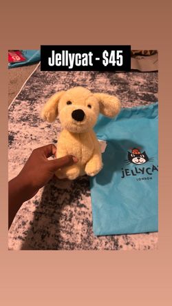 Dog jellycat