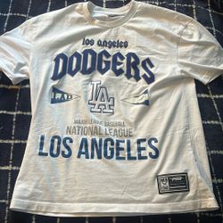La Dodgers Pro Heavyweight T Shirt 