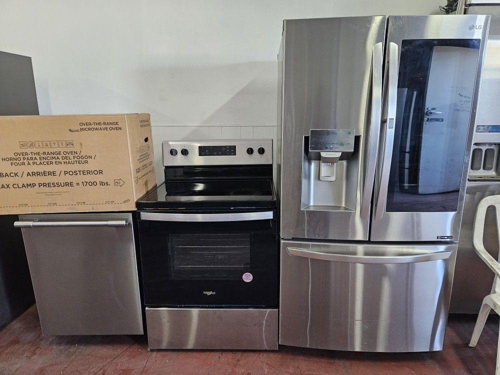 Stainless Steel Appliances Delivery Available