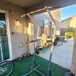 Pull up and Dip station by Elite Fitness