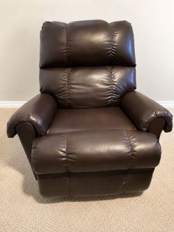 Recliner chocolate brown $90