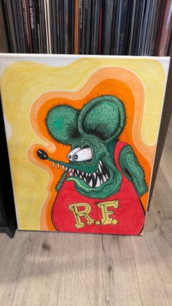Rat Fink Painting