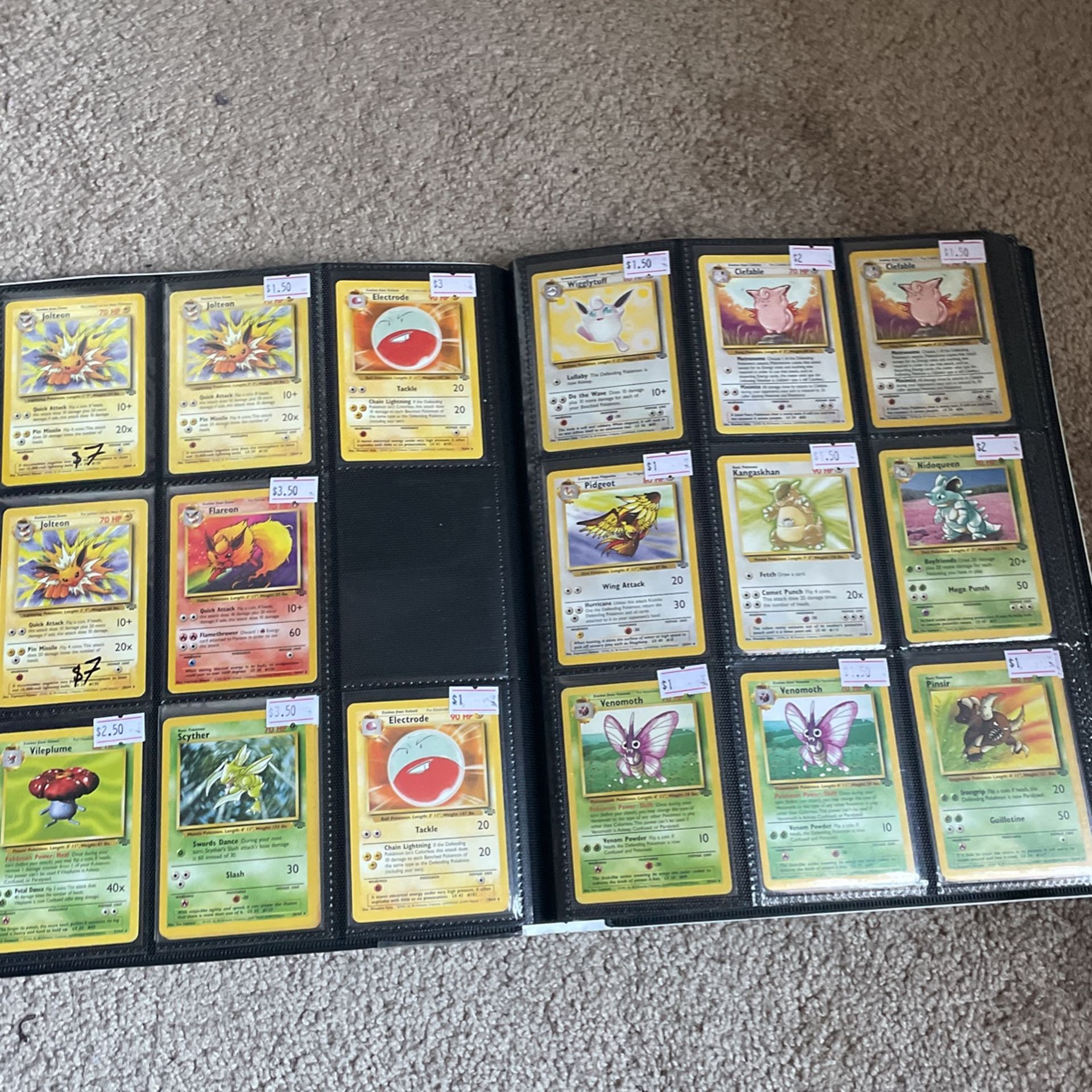 pokemon cards vintage non holo rares FSU