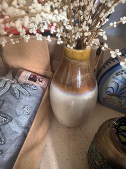 Ceramic Drip Glaze Vase