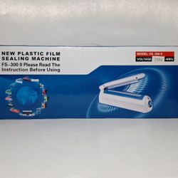 NEW PLASTIC FILM SEALING MACHINE 