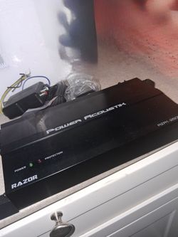 Mono block amp power acoustik