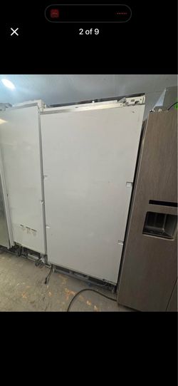 Monogram column side by side refrigerator freezer panel ready 36 inches and 24 inches