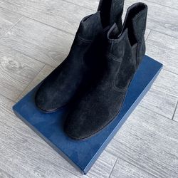 Women’s Cole Haan Alayna Bootie II In Black Suede Size 6B