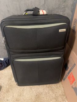 FORECAST Garment Travel Bag / Suitcase – Black