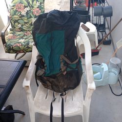Backpack camping