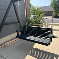 Amish Swing With Stand 