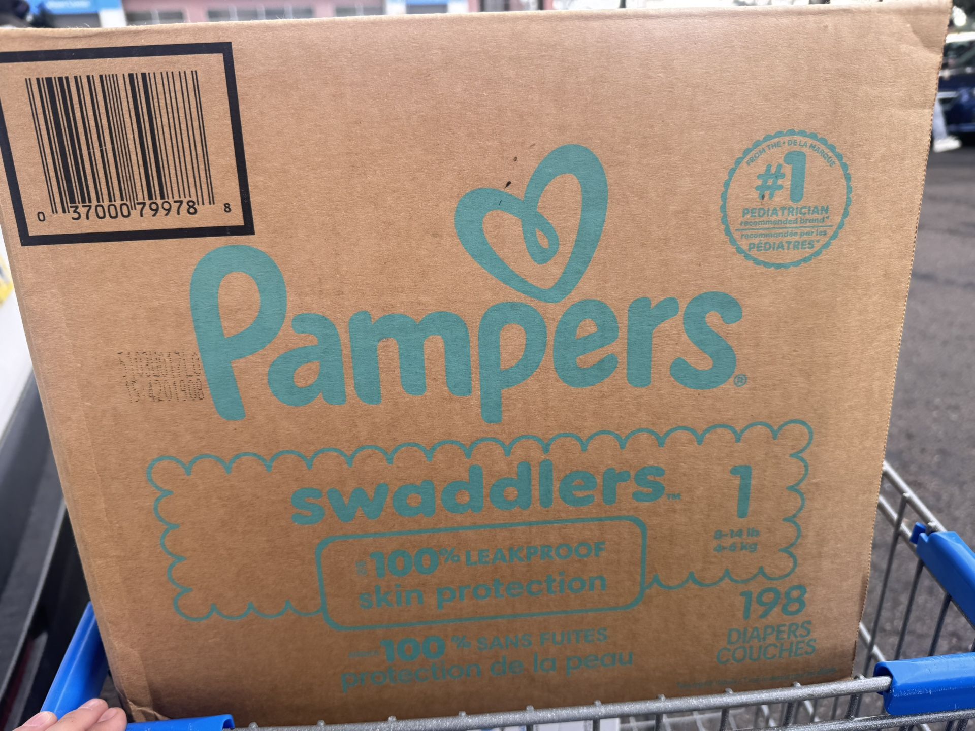 Pampers Size 1 198ct 