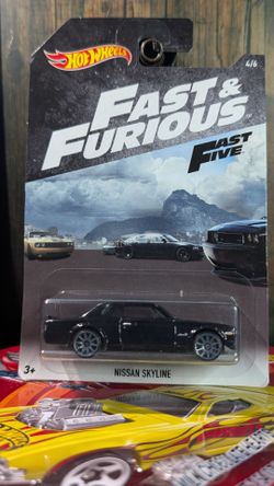 Hot Wheels Fast & Furious #4 Nissan Skyline Fast Five