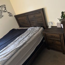 Wood Bedroom Set