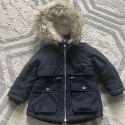 Navy Blue H&M coat 2T