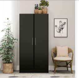 BRAND NEW CLOSET IN BOX BLACK COLOR