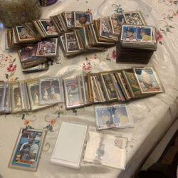 Baseball Cards Lot Good Card Ken Griffin Error No Picture In One Side 