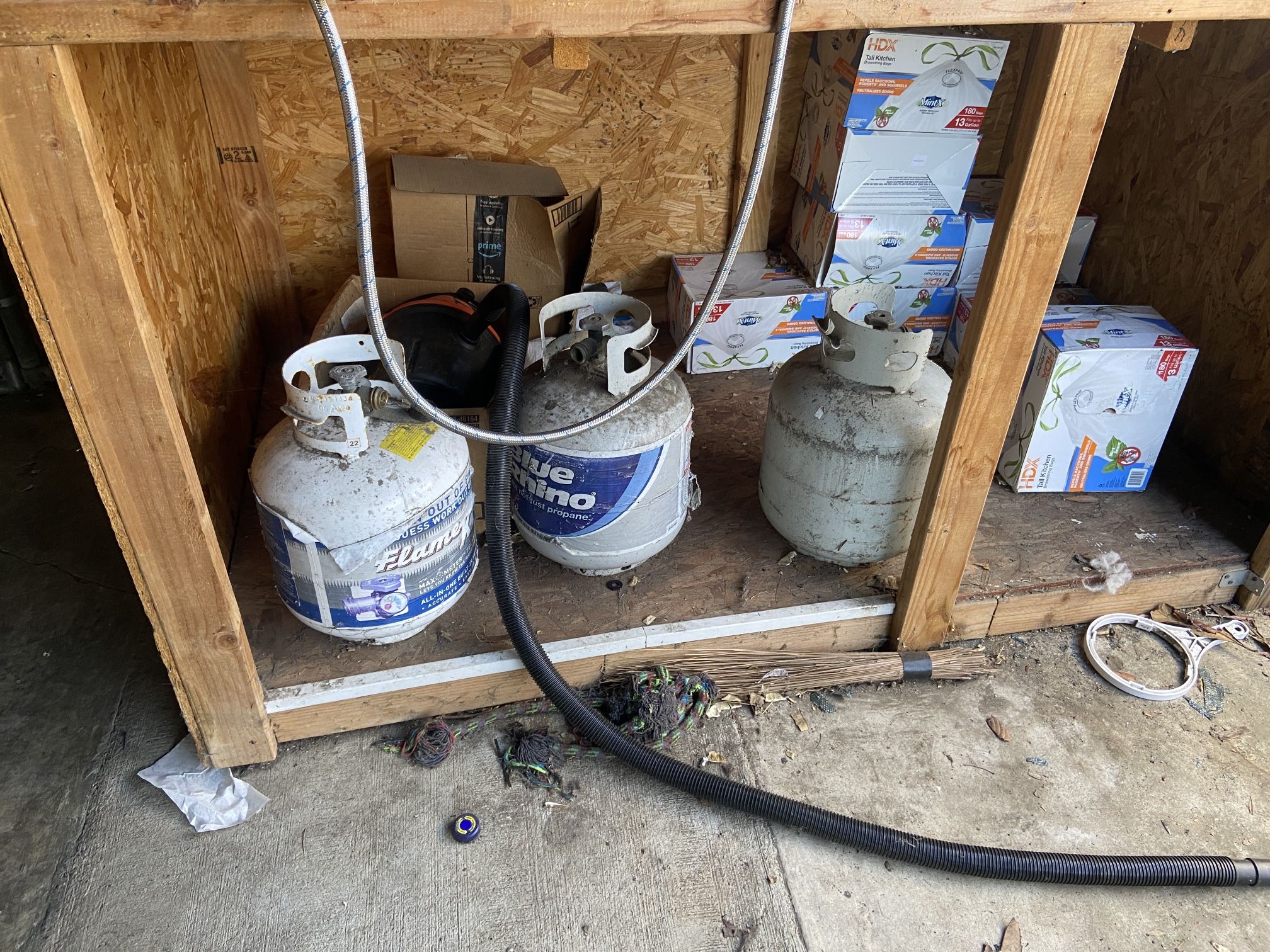 Propane Tank And Lighter Fluid Disposal