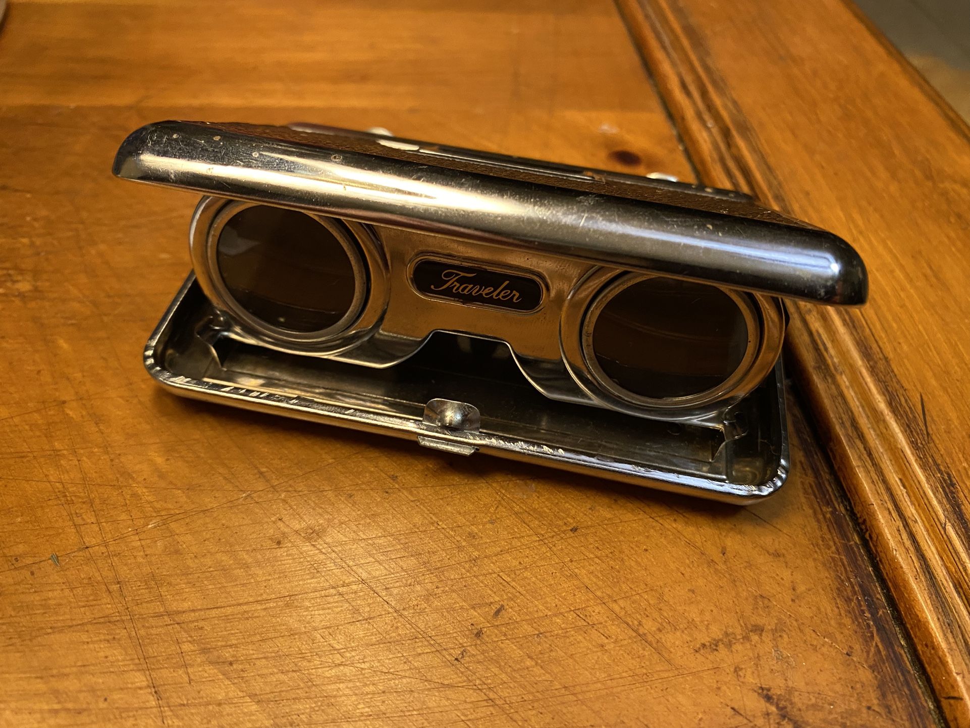 Steampunk Vintage Traveler Opera Binoculars 