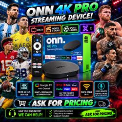 Onn 4K Pro Streaming Device
