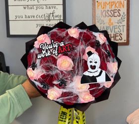 Halloween Horror Rose Bouquet