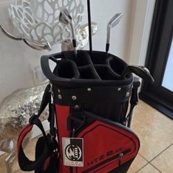 Golf Clubs And Golf Bag