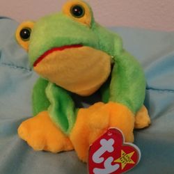 Ty Beanie Babies - Smoochy the Frog
