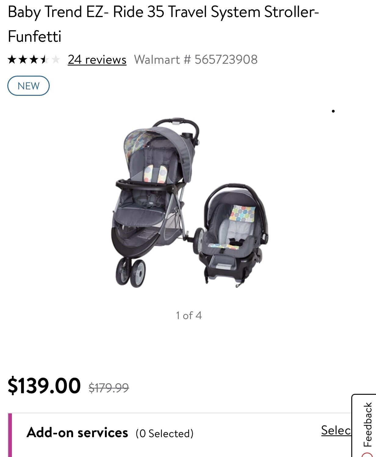 Baby stroller and car seat .. baby trend