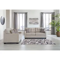 Mahoney Sofa and Loveseat Sturdy Selection