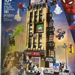 Legos Marvel Spider-Man vs Mysterio Daily Bugle #76342