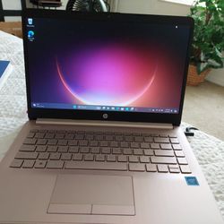 New Pink Hp 14.5 " Laptop 