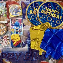 Sonic the Hedgehog birthday party decorations supplies.
