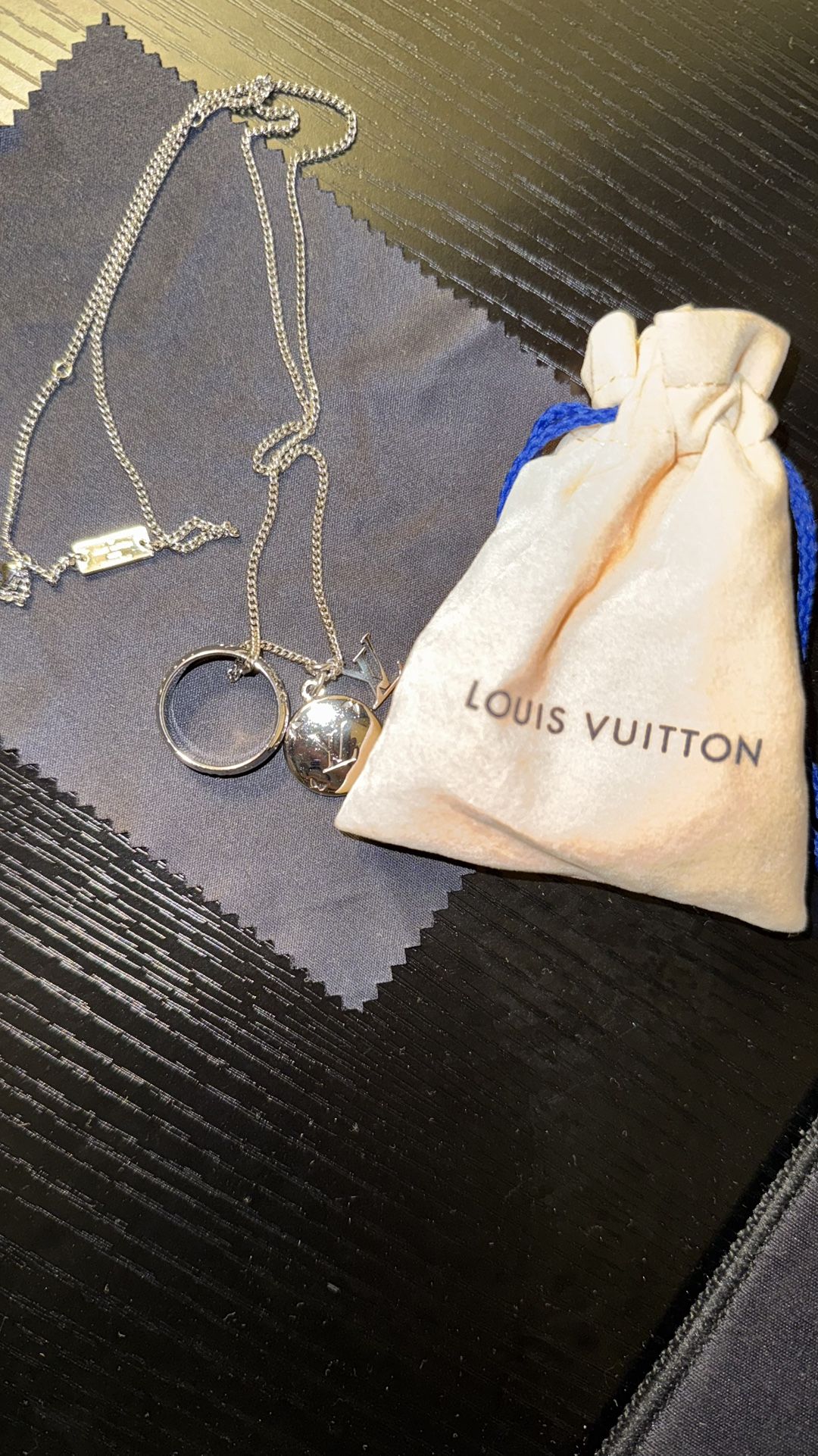LV Monogram Charms Necklace