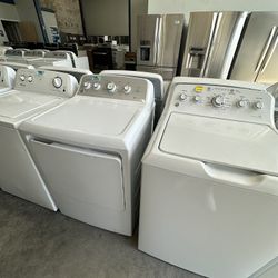 Ge Set Washer & Gas Dryer 
