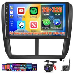 Android 13 Car Stereo 2+32G 9'' Touch Screen CarPlay Android Auto